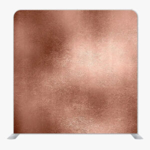 Rose Gold Foil Single sided Tension Fabric Backdrop Frame and Fabric Set