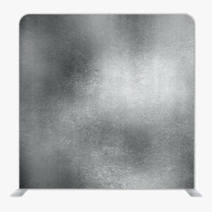 Silver Foil Single Sided Tension Fabric Backdrop Frame and Fabric Set