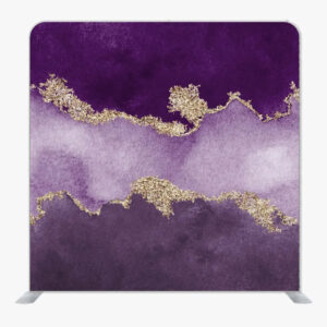Golden Plum Single Sided Tension Fabric Backdrop Frame and Fabric Set