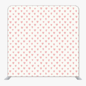 Sweetheart Single Sided Tension Fabric Backdrop Frame and Fabric Set