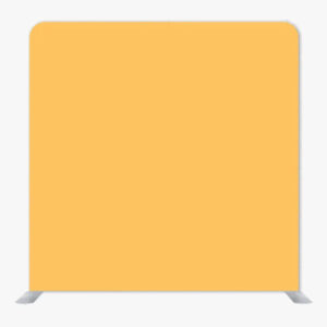 Mellow Yellow Single Sided Tension Fabric Backdrop Frame and Fabric Set