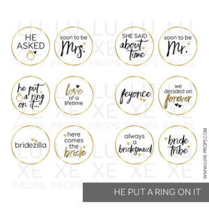 He Put a Ring On It Paddles